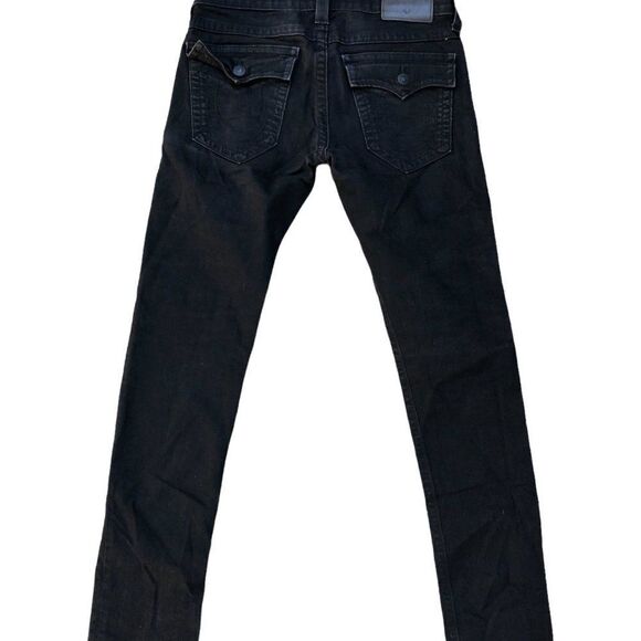 TRUE religion jeans size 30 ROCCO relaxed skinny gray - Picture 9 of 12